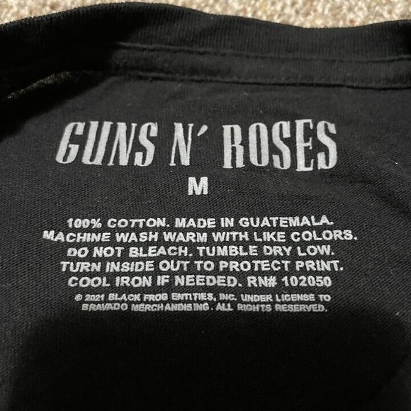 Guns N Roses Sweet Child O Mine Concert Tour Tshirt Womens M Black Graphic Tee - Picture 4 of 4
